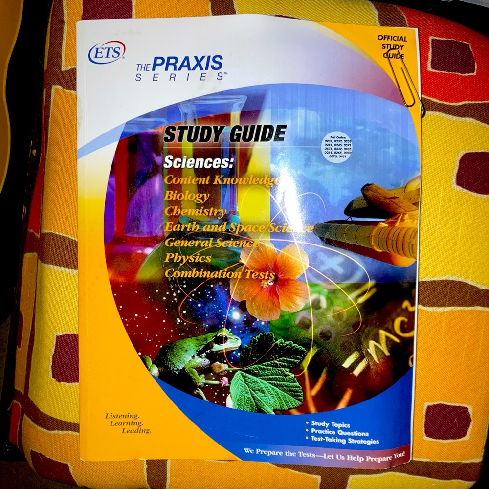 Book-Praxis Science Study Guide